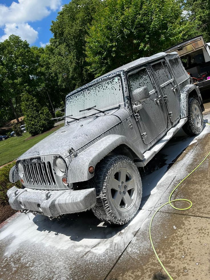 Before and after detailing